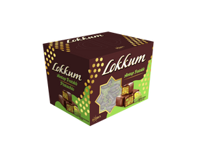 Antep Fıstıklı Lokum Kutusu 400 gr